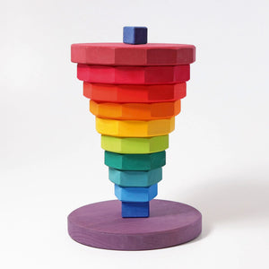 Grimm's Geometrical Stacking Tower - Large-Grimms-Modern Rascals