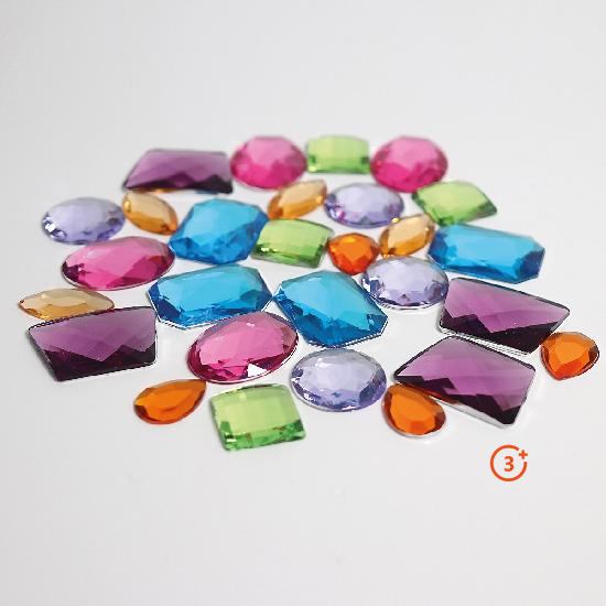 Grimm's Giant Glitter Stones - 28 pieces-Grimms-Modern Rascals