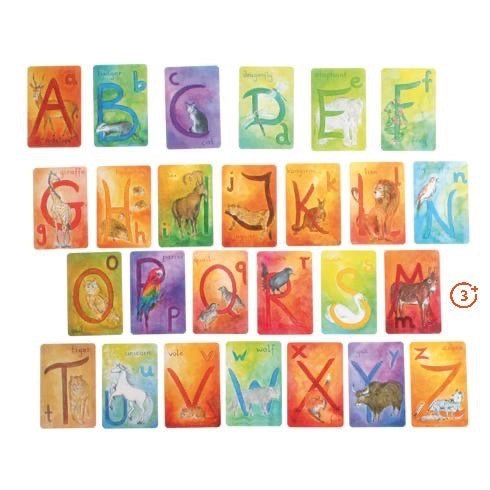 Grimm's Learning - Alphabet Cards (English)-Grimms-Modern Rascals