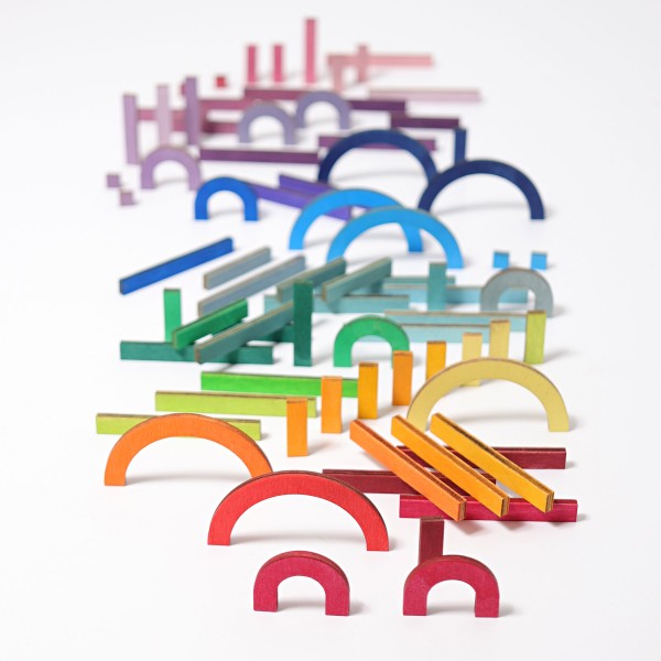 Grimm's Learning - Alphabet Letters Shapes Set-Grimms-Modern Rascals