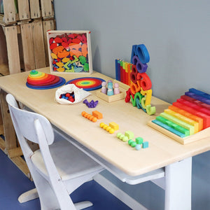 Grimm's Learning - Colourful Bead Stairs-Grimms-Modern Rascals
