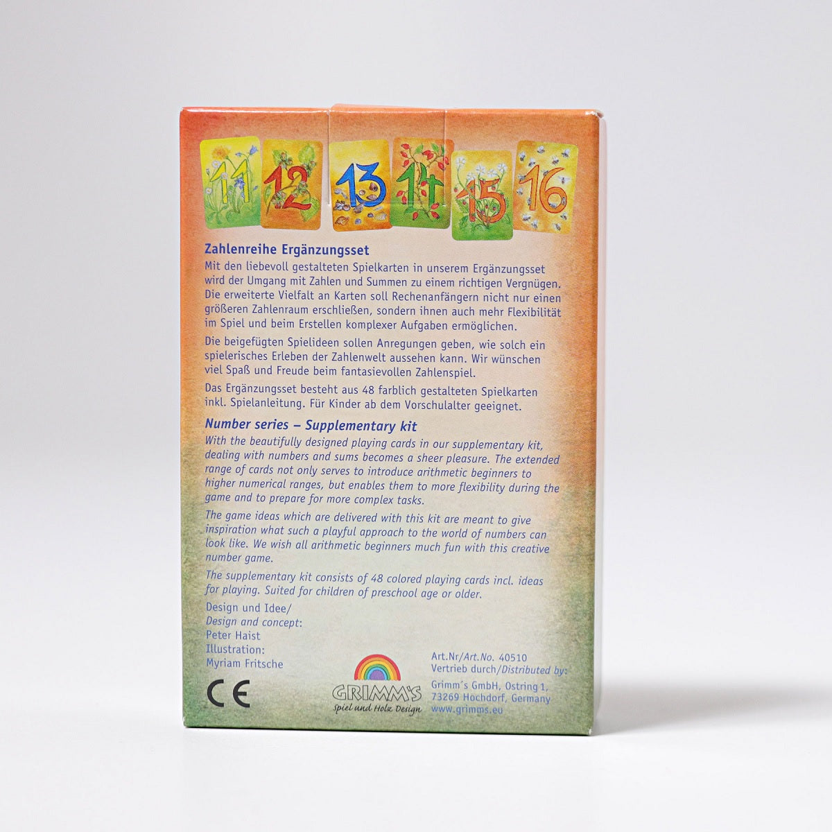 Grimm's Learning - Number Cards, Supplementary Set-Grimms-Modern Rascals