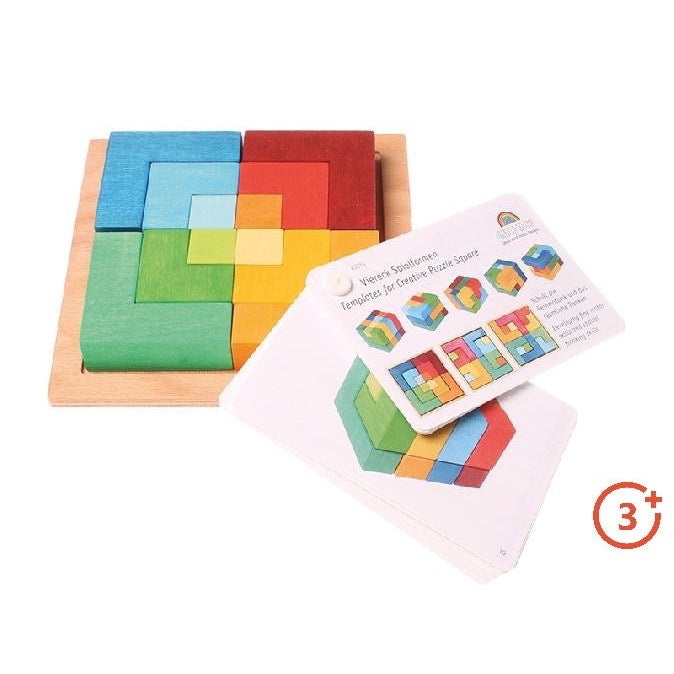 Grimm's Learning - Small Squares with Template-Grimms-Modern Rascals