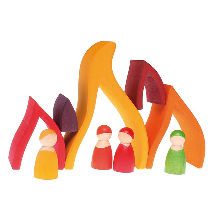 Grimm's Medium Fire Stacker-Grimms-Modern Rascals