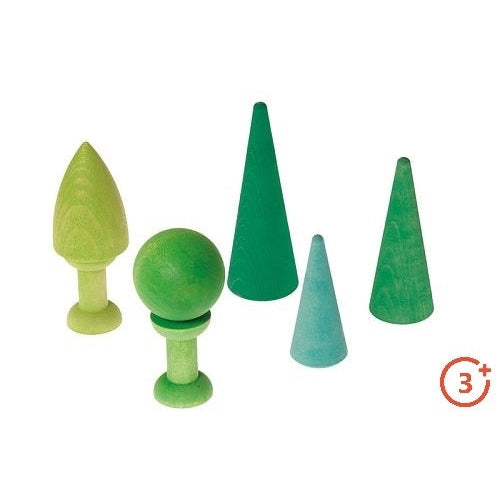 Grimm's Mixed Forest Blocks-Grimms-Modern Rascals