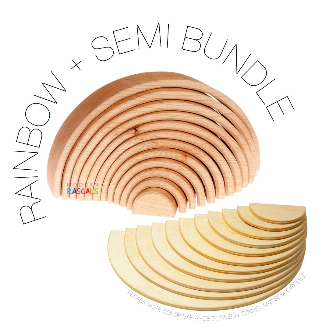 Grimms Natural Rainbow + Semis Bundle-Grimms-Modern Rascals