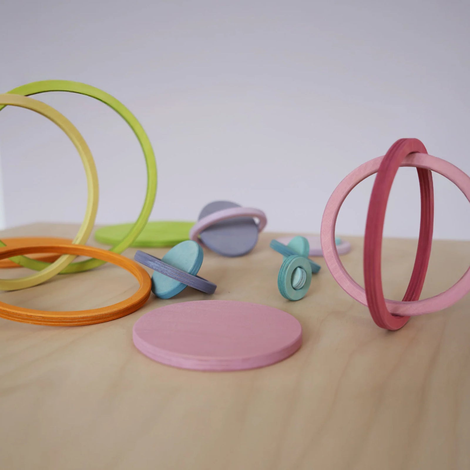 Grimm's Pastel Concentric Circles and Rings-Grimms-Modern Rascals