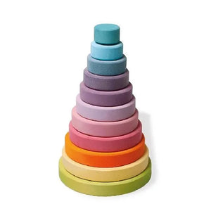 Grimm's Pastel Conical Tower - Large-Grimms-Modern Rascals