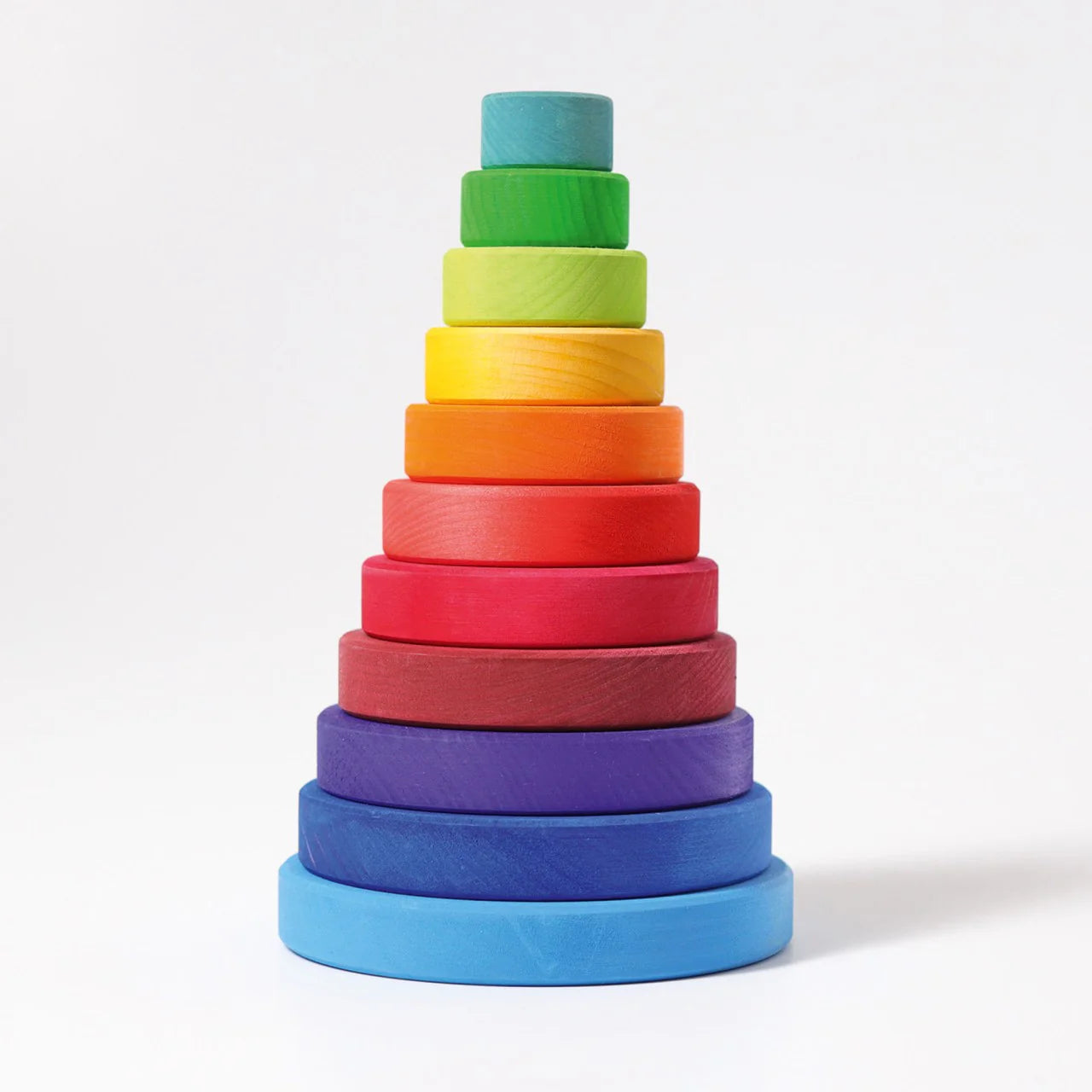 Grimm's Rainbow Conical Tower - Large-Grimms-Modern Rascals