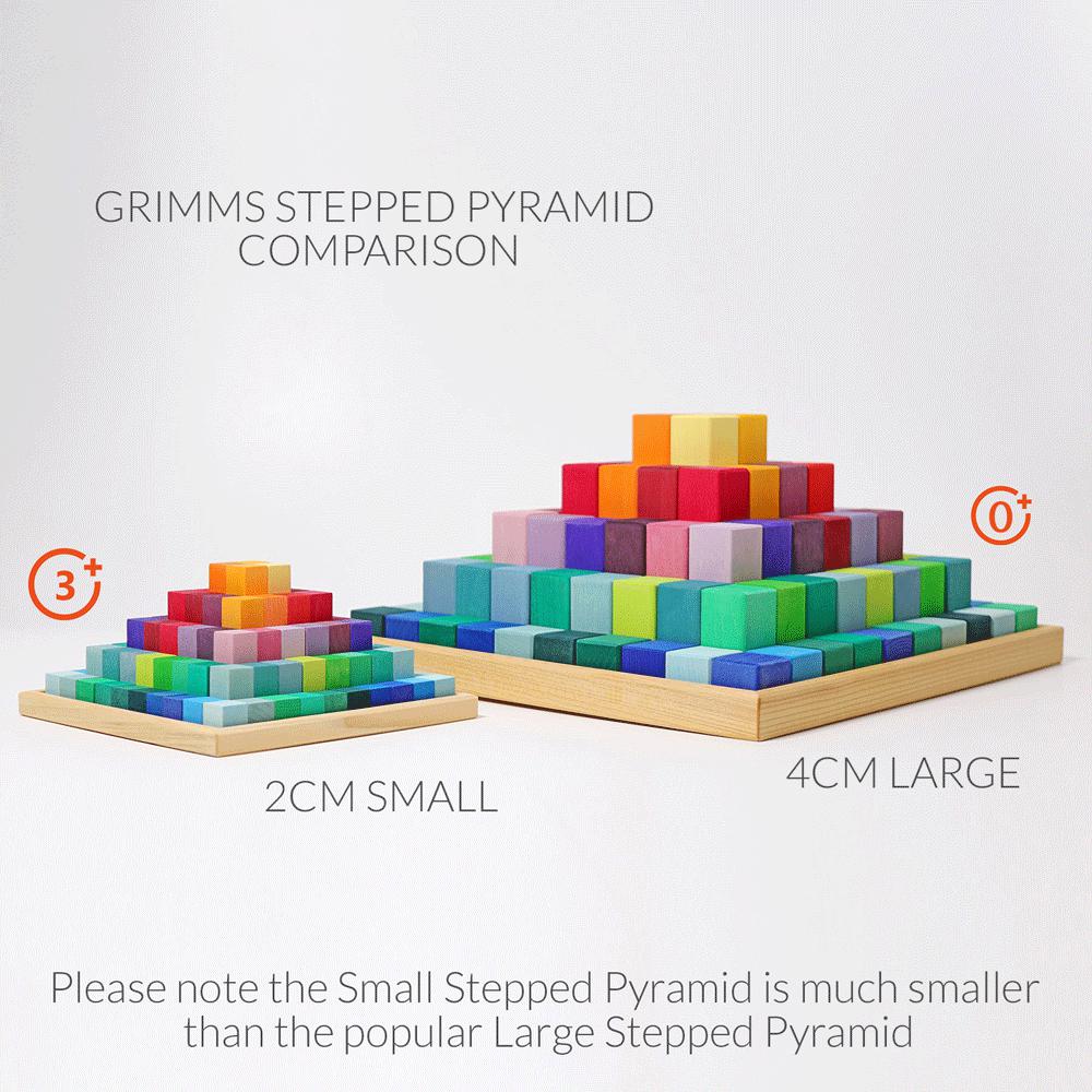 Grimm's Small Stepped Pyramid Building Set - 2cm Scale-Grimms-Modern Rascals