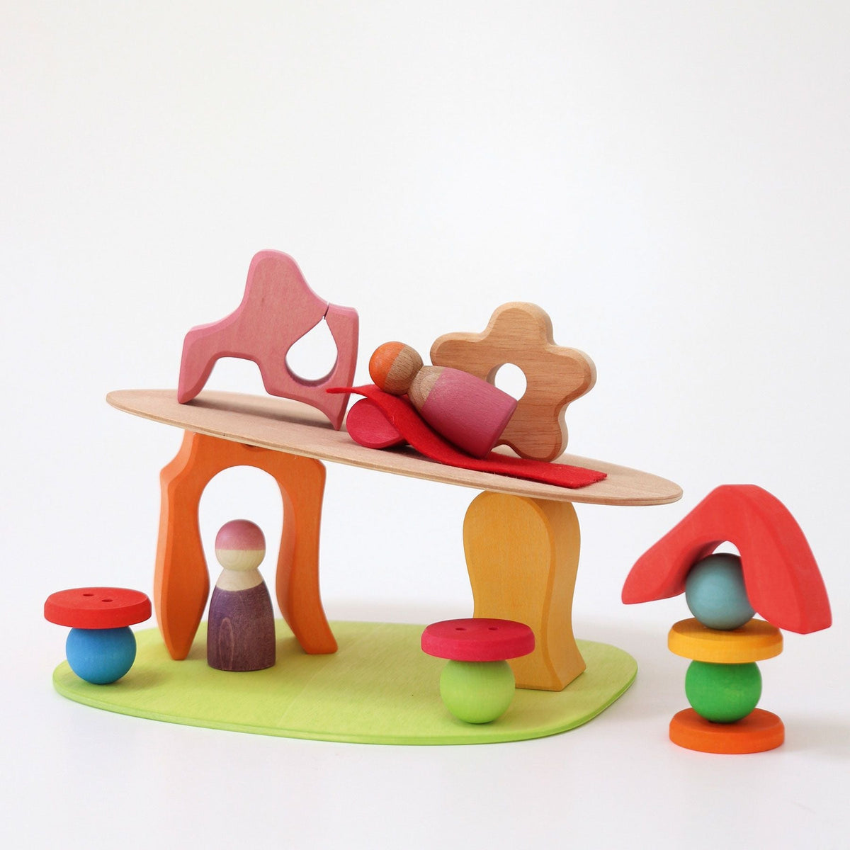 Grimm's Small World Play Set - Down in the Meadows-Grimms-Modern Rascals