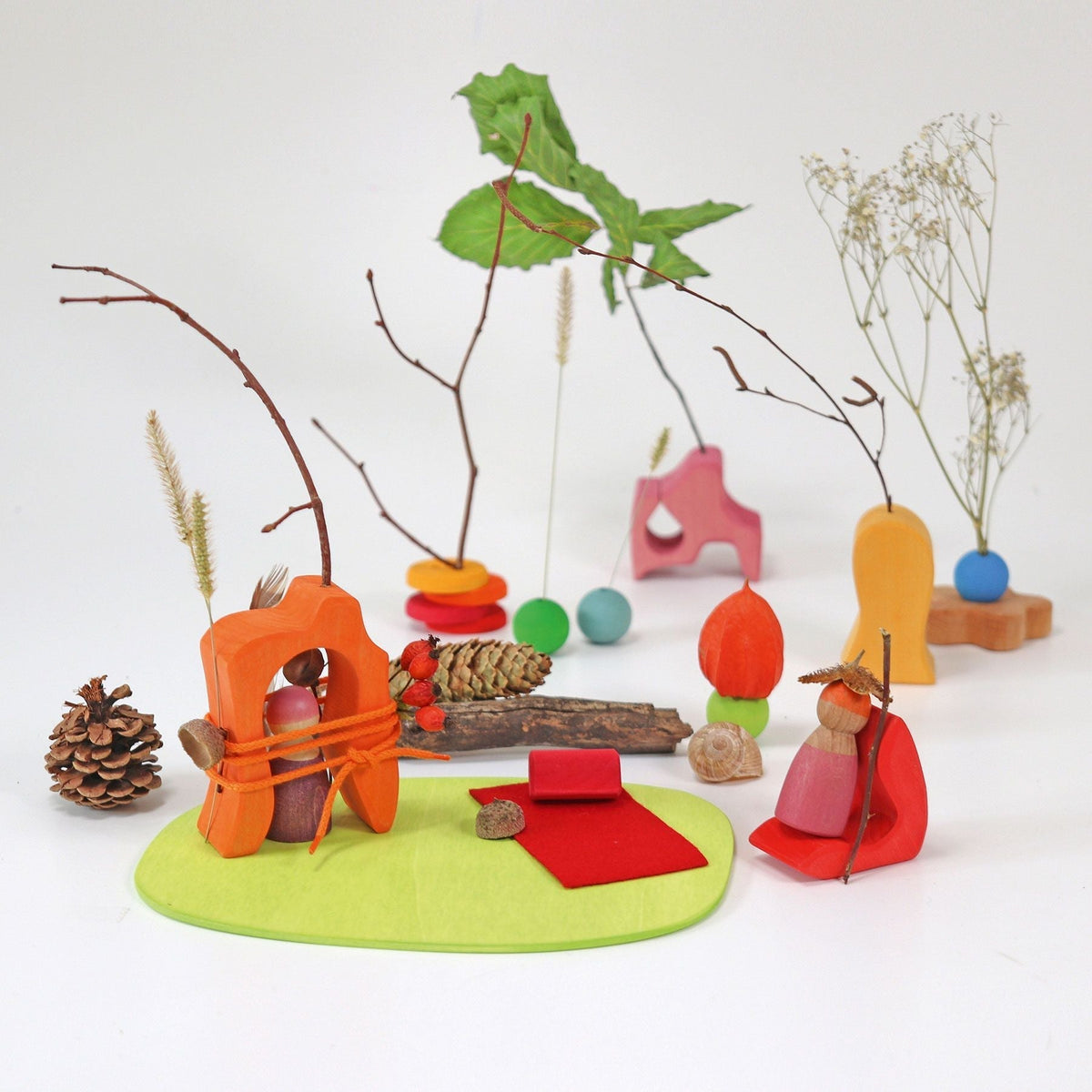 Grimm's Small World Play Set - Down in the Meadows-Grimms-Modern Rascals