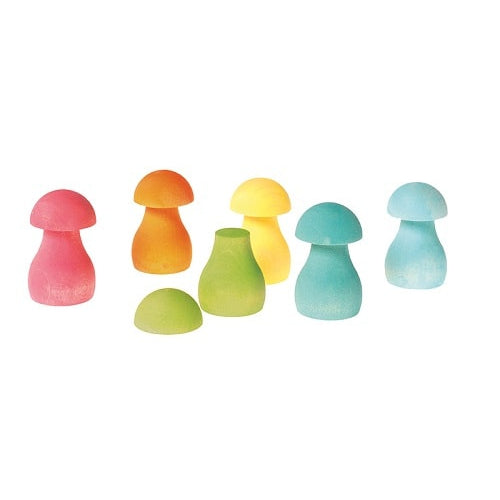Grimm's Sorting Game Pastel Mushrooms-Grimms-Modern Rascals