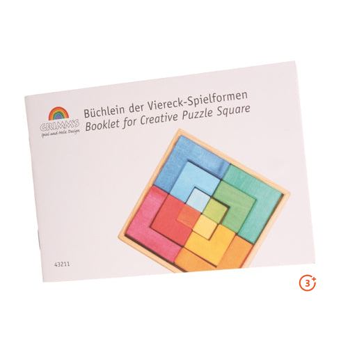 Grimm's Template Booklet for Large Squares-Grimms-Modern Rascals