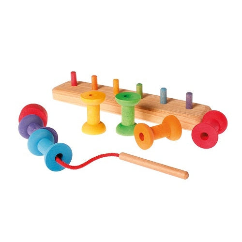 Grimm's Thread Game with Small Bobbins-Grimms-Modern Rascals