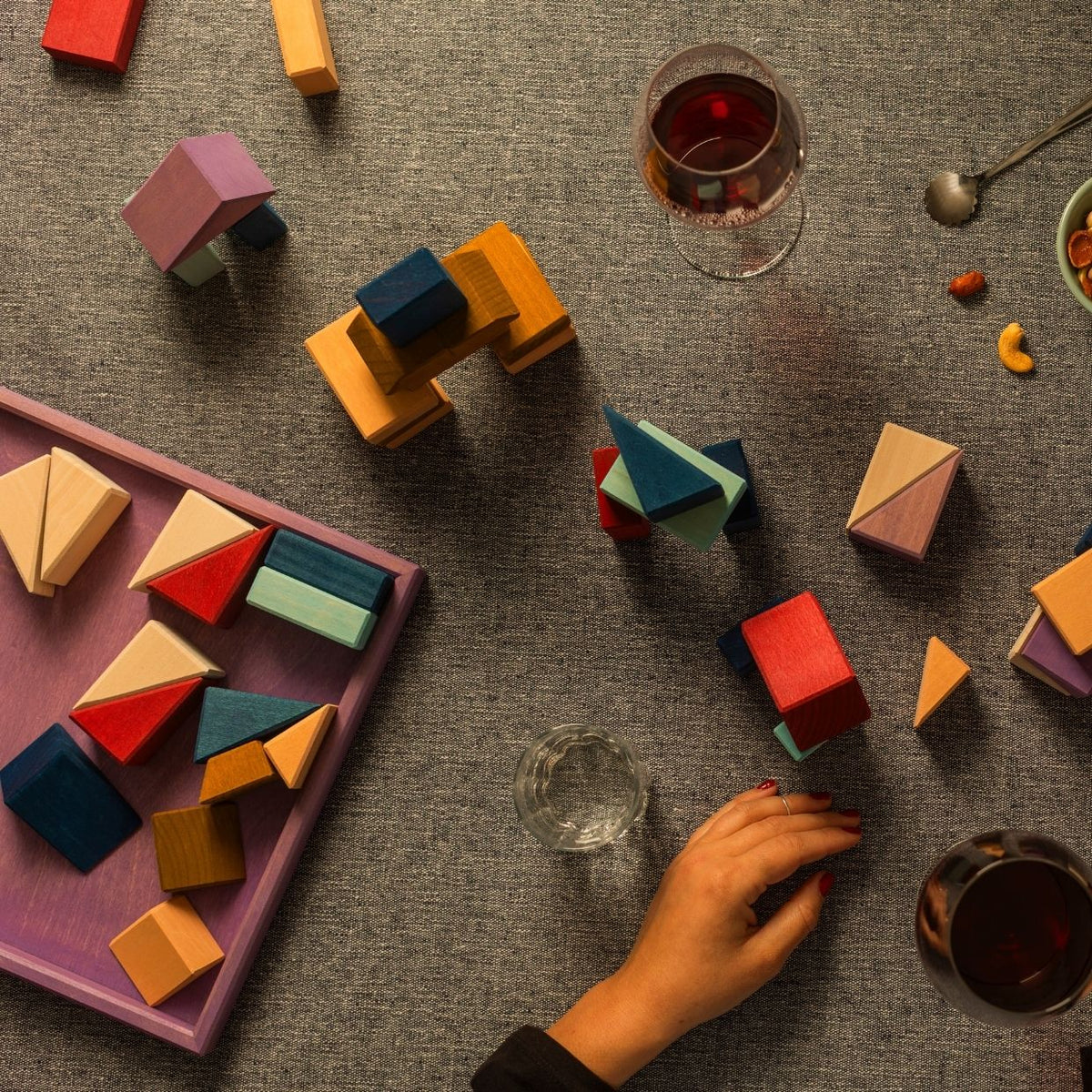 Grimm's Tiny Art Collection - Small Building Set Rhythm-Grimms-Modern Rascals