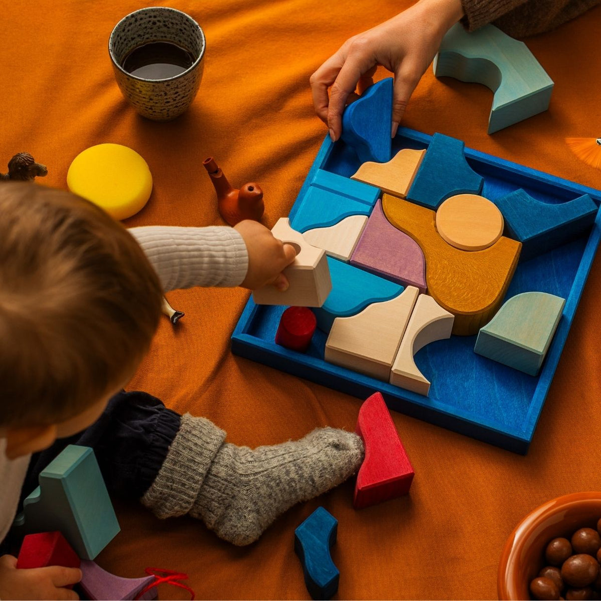 Grimm's Tiny Art Collection - Small Building Set Wave-Grimms-Modern Rascals