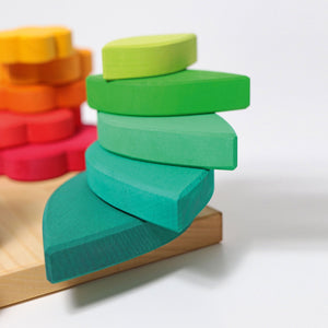 Grimm's Various Shapes Stacking Tower-Grimms-Modern Rascals