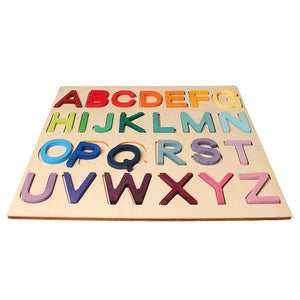 Grimm's Wooden ABC Game in Frame-Grimms-Modern Rascals