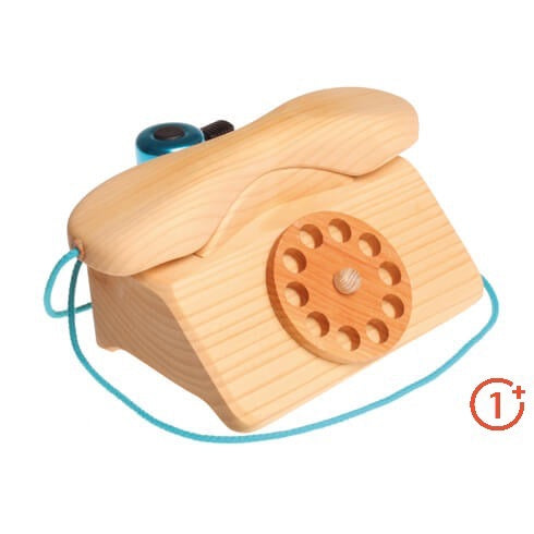 Grimm's Wooden Telephone-Grimms-Modern Rascals