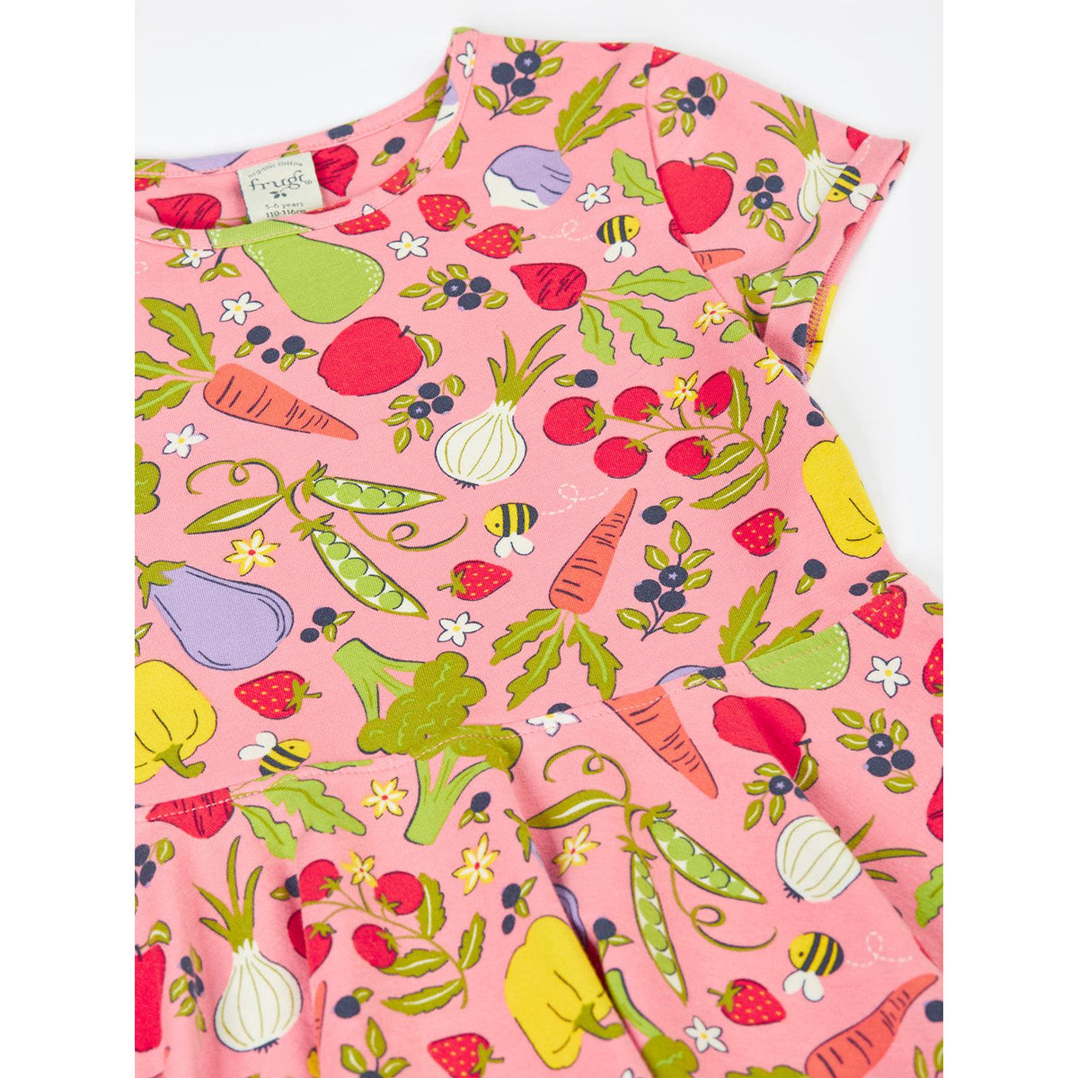 Grow Happiness Spring Skater Dress-Frugi-Modern Rascals
