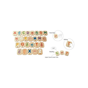 Hand Sign Alphabet A-Z-PlanToys-Modern Rascals