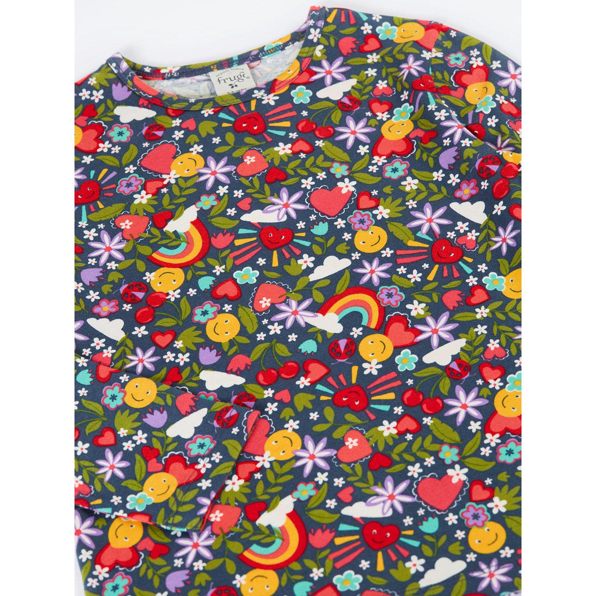Happy Days Bryher Top - 2 Left Size 6-7 & 8-9 years-Frugi-Modern Rascals