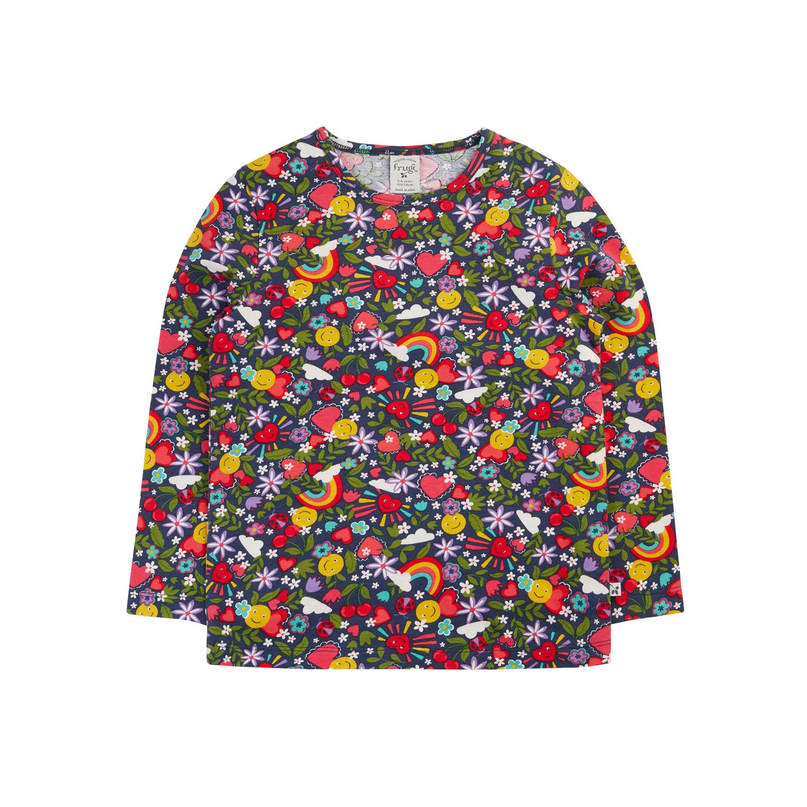 Happy Days Bryher Top - 2 Left Size 6-7 & 8-9 years-Frugi-Modern Rascals