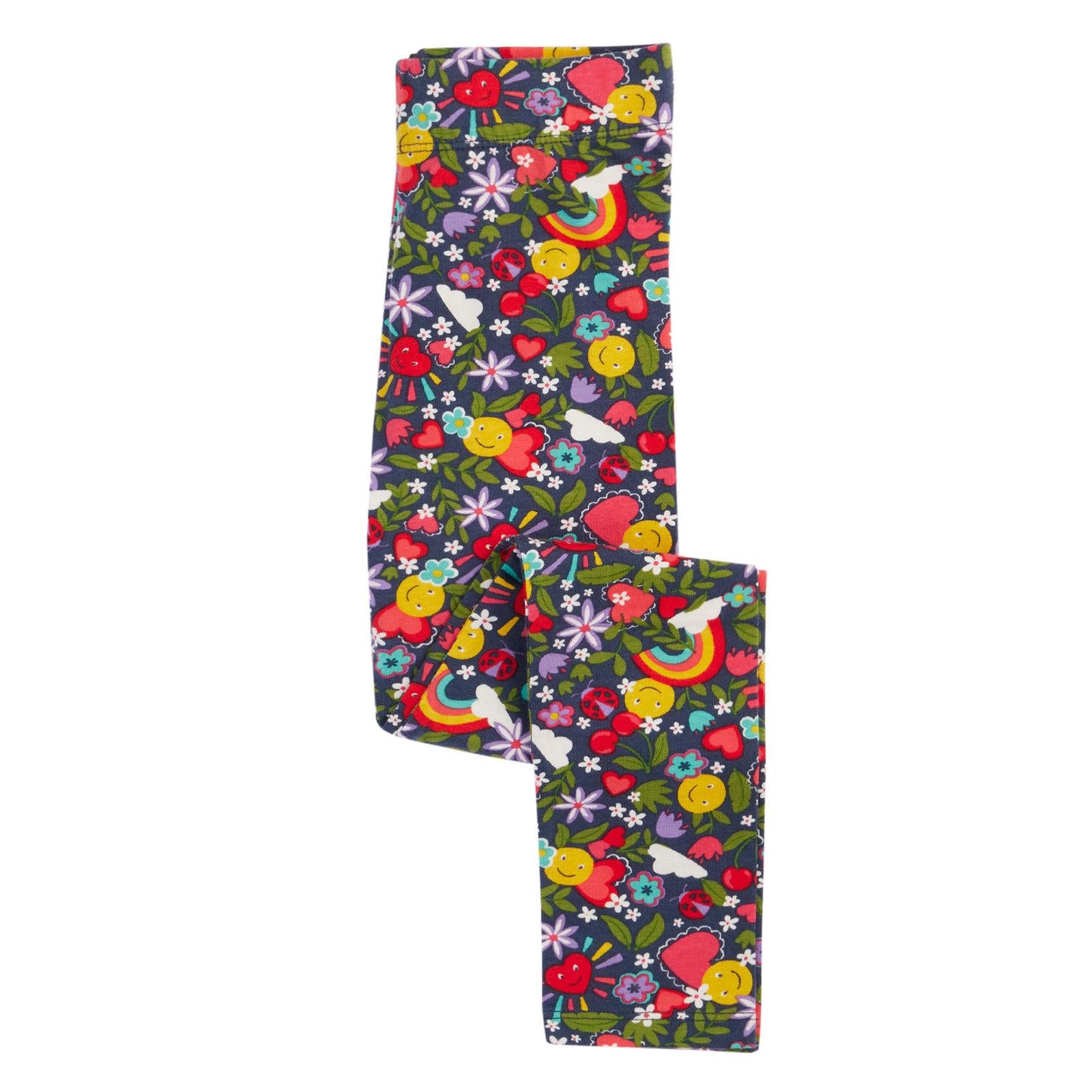 Happy Days Leona Leggings - 1 Left Size 11-12 years-Frugi-Modern Rascals