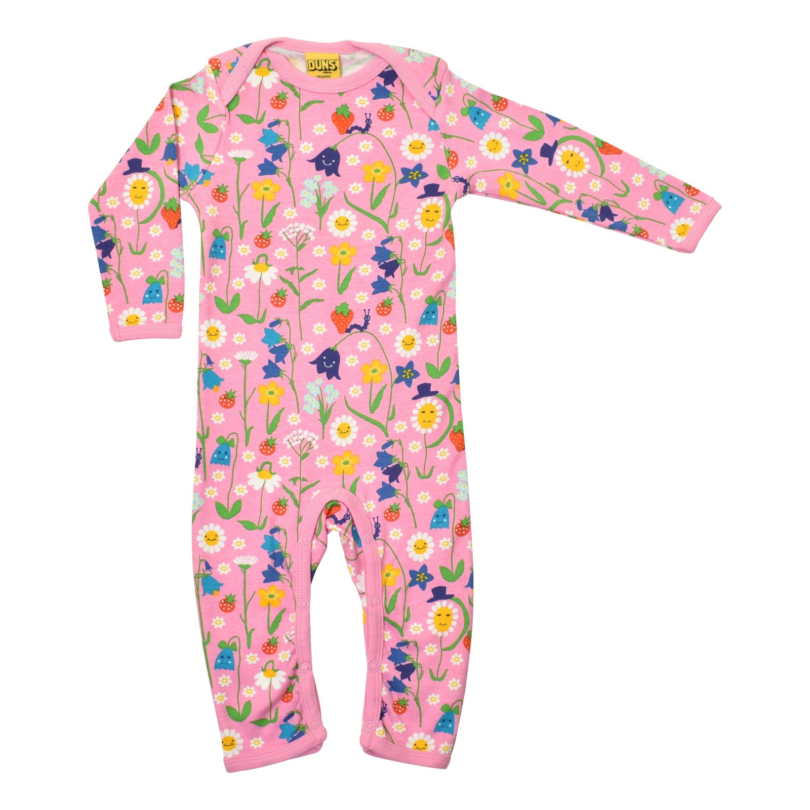 Happy Flower - Lilac Chiffon Long Sleeve Long Legged Suit - 2 Left Size 6-9 & 18-24 months-Duns Sweden-Modern Rascals