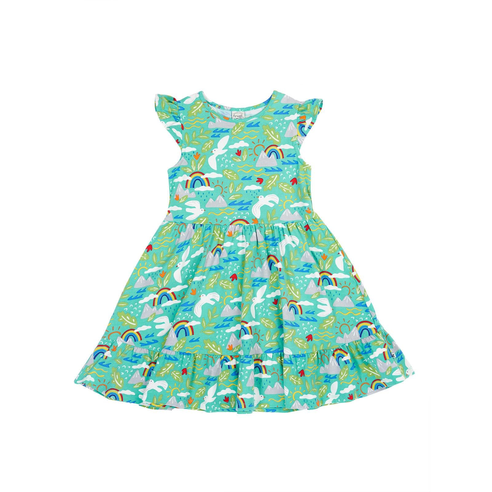 Happy Hikes Olivia Skater Dress-Frugi-Modern Rascals
