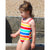 Happy Stripe Print Swim Suit-Toby Tiger-Modern Rascals