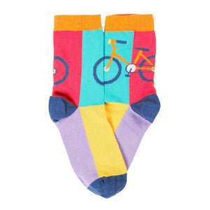 Happy Trails Rock My Socks - 3 Pack - 2 Left Size 2-4 years-Frugi-Modern Rascals