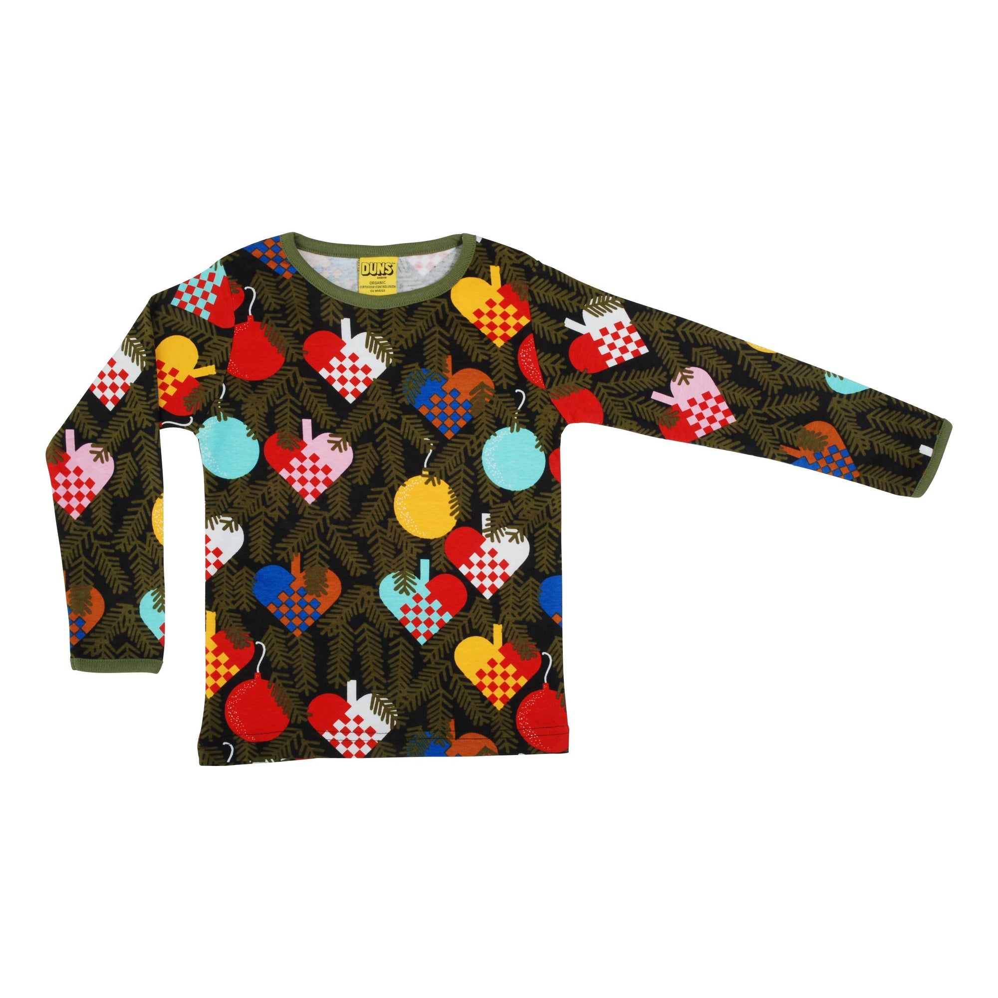 Heart Long Sleeve Shirt - 1 Left Size 8-9 years-Duns Sweden-Modern Rascals