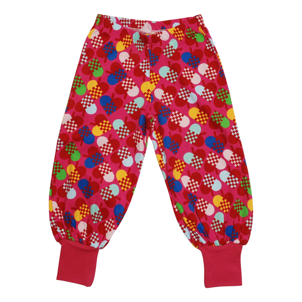 Hearts Baggy Pants - 1 Left Size 10-12 years-Duns Sweden-Modern Rascals