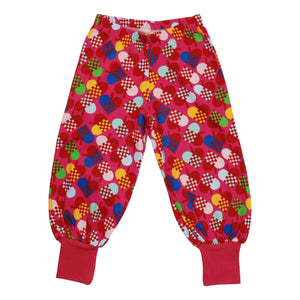 Hearts Baggy Pants - 1 Left Size 10-12 years-Duns Sweden-Modern Rascals