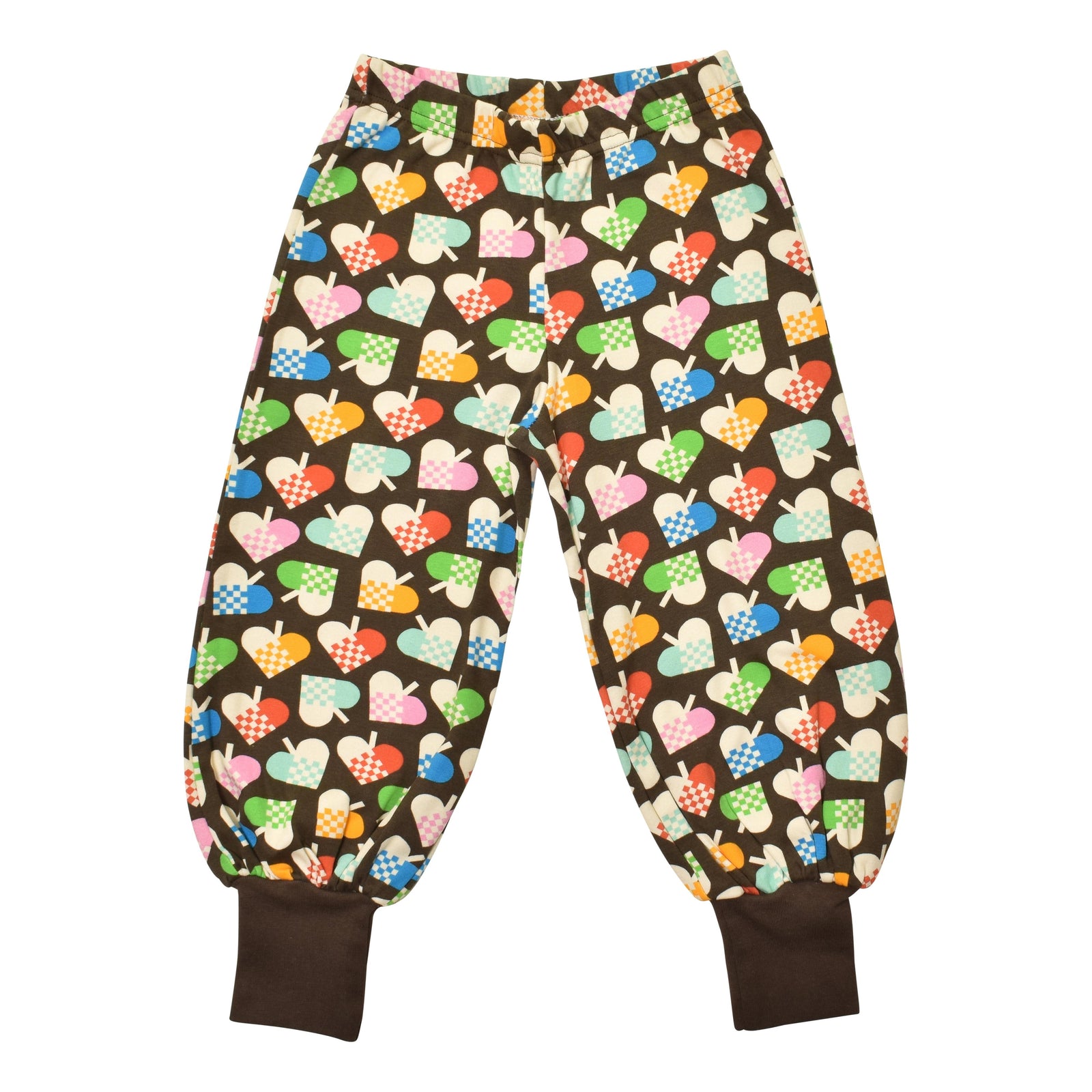 Hearts Baggy Pants - 2 Left Size 10-12 & 12-14 years-Duns Sweden-Modern Rascals