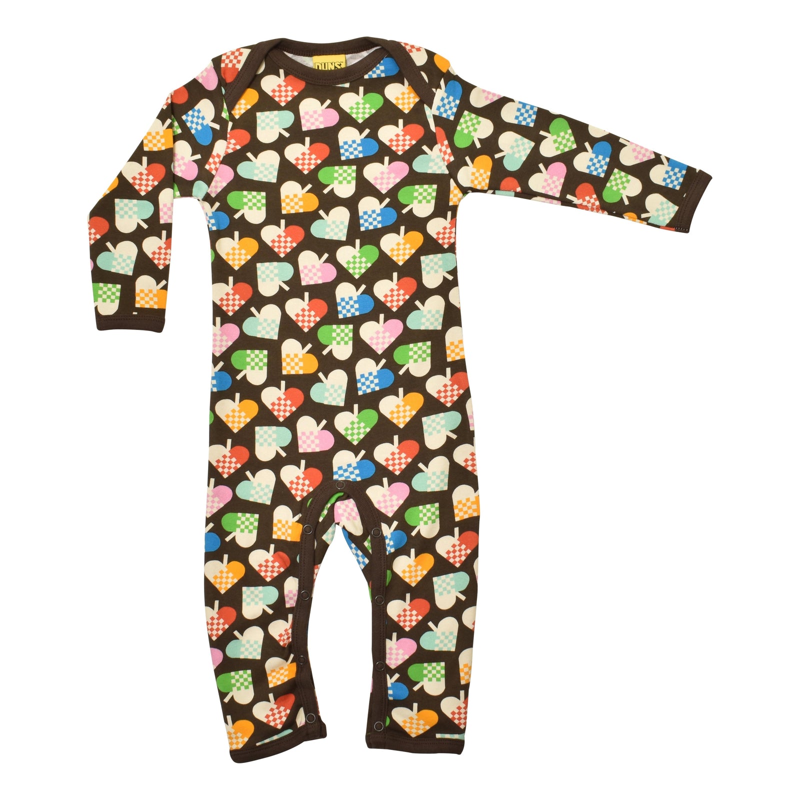 Hearts Long Sleeve Long Legged Suit-Duns Sweden-Modern Rascals