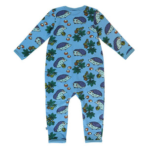 Hedgehog Long Sleeve Suit - Alaskan Blue - 1 Left Size 18-24 months-Smafolk-Modern Rascals