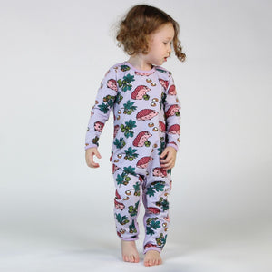 Hedgehog Long Sleeve Suit - Orchid Petal-Smafolk-Modern Rascals