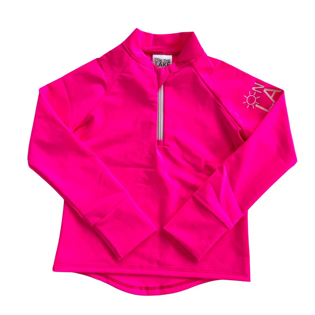 Hi-Vis Rashguard Shirt with UV 50+ Sun Protection - The Sass-Sun Safe on the Lake-Modern Rascals