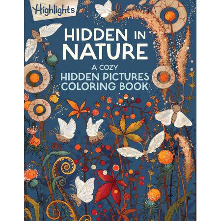 Hidden in Nature: A Cozy Hidden Pictures Coloring Book for Adults-Penguin Random House-Modern Rascals