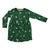 Hiding Long Sleeve Dress With Gathered Skirt - 1 Left Size 11-12 years-Duns Sweden-Modern Rascals
