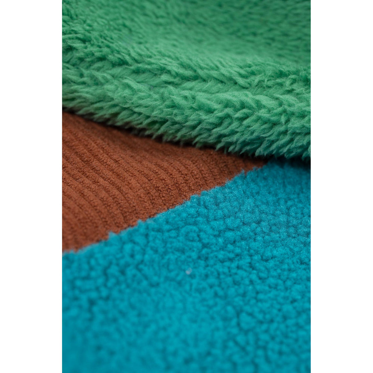 Holly Green/Hotchpotch Bracken Fleece Cord Jacket-Frugi-Modern Rascals