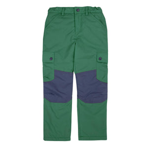 Holly Green/Navy Wilderness Trouser - 2 Left Size 2-3 & 4-5 years-Frugi-Modern Rascals