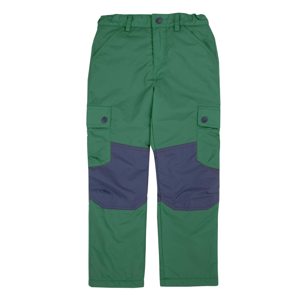 Holly Green/Navy Wilderness Trouser-Frugi-Modern Rascals