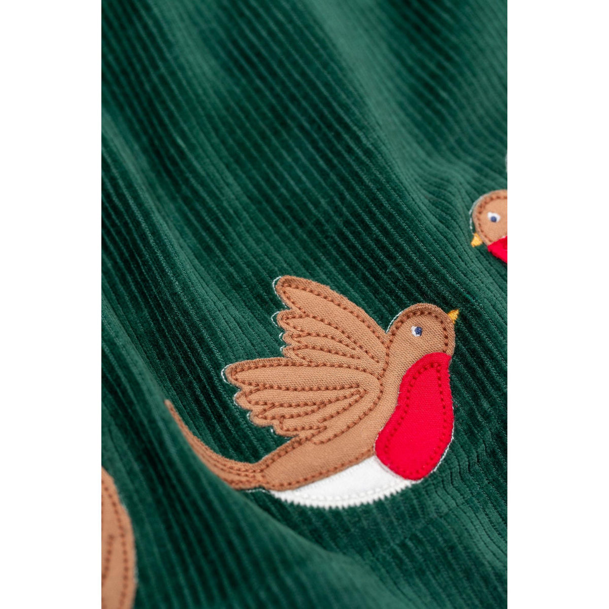 Holly Green/Rainbow Check Rosalie Reversible Dress - 2 Left Size 3-4 & 4-5 years-Frugi-Modern Rascals