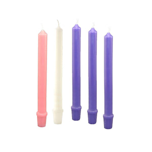 Honey Candles - Beeswax Advent Calendar - Pink (single candle)-Honey Candles-Modern Rascals