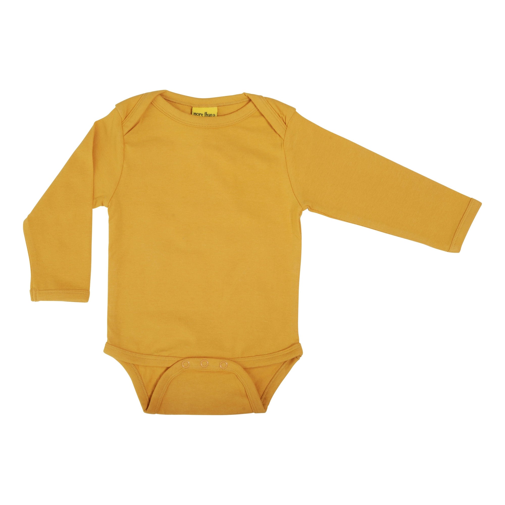 Honey Gold Long Sleeve Onesie - 2 Left Size 1-2 & 2-3 months-More Than A Fling-Modern Rascals