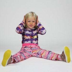 Horses Long Sleeve Shirt in Purple Heart - 2 Left Size 2-3 & 9-10 years-Smafolk-Modern Rascals